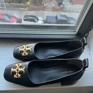 Tory Burch Block Heel Leather pumps size 8 US
